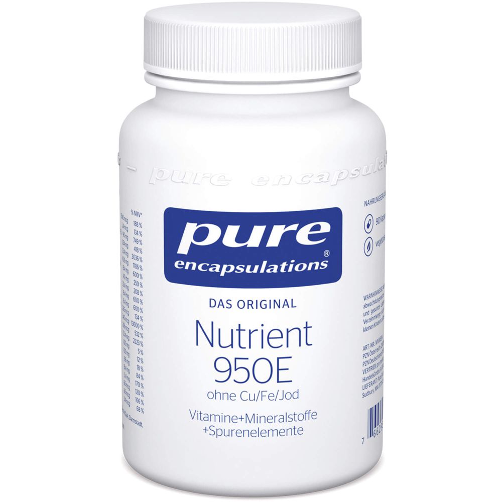 PURE ENCAPSULATIONS Nutrient 950E o.Cu/Fe/Jod