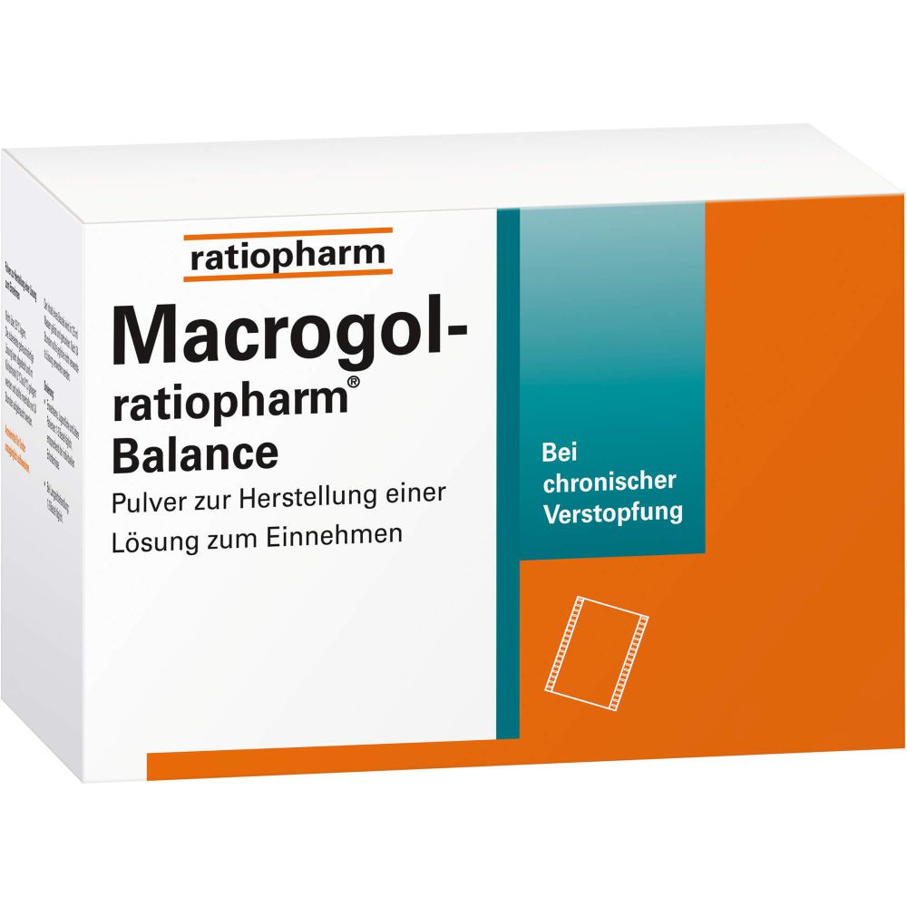 MACROGOL-ratiopharm Balance Plv.z.H.e.L.z.Einn.