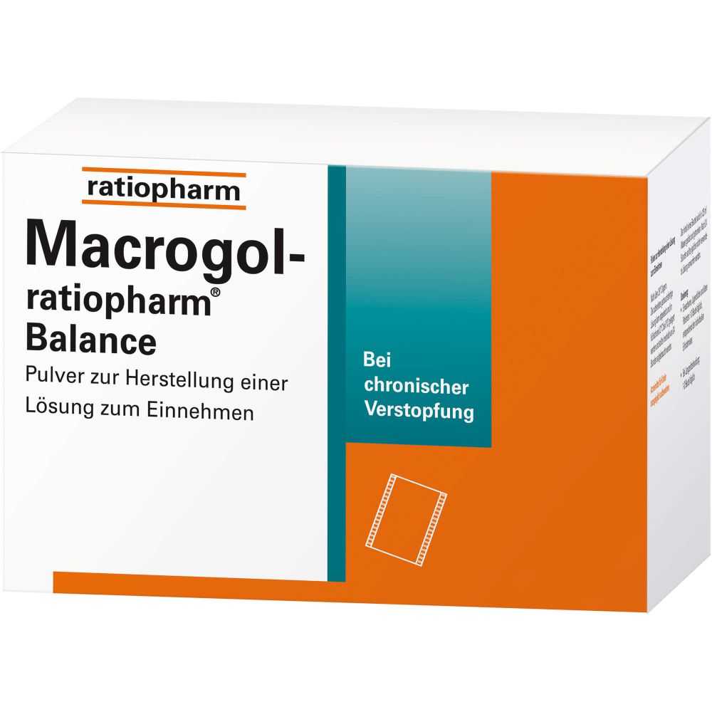 Macrogol-ratiopharm Balance Plv.z.H.e.L.z.Einn. 50 St