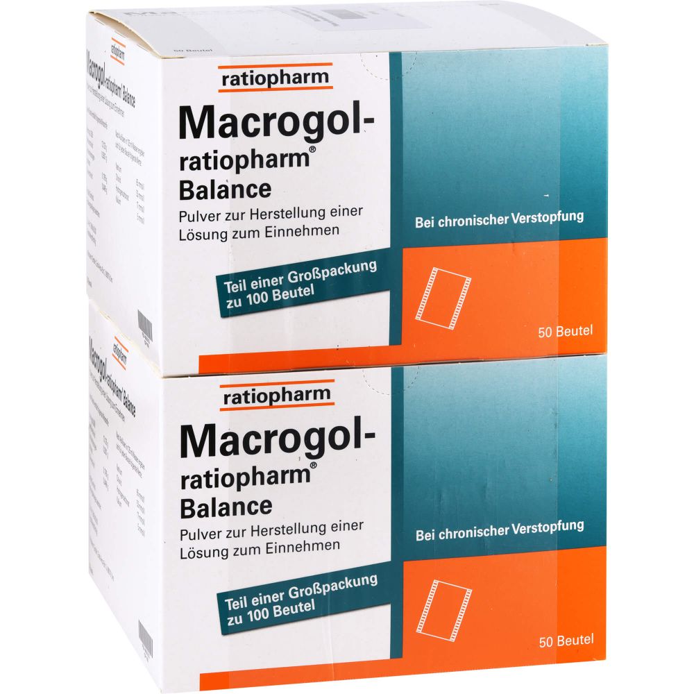 MACROGOL-ratiopharm Balance Plv.z.H.e.L.z.Einn.