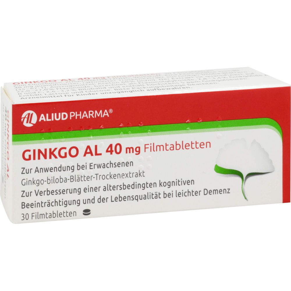 GINKGO AL 40 mg Filmtabletten