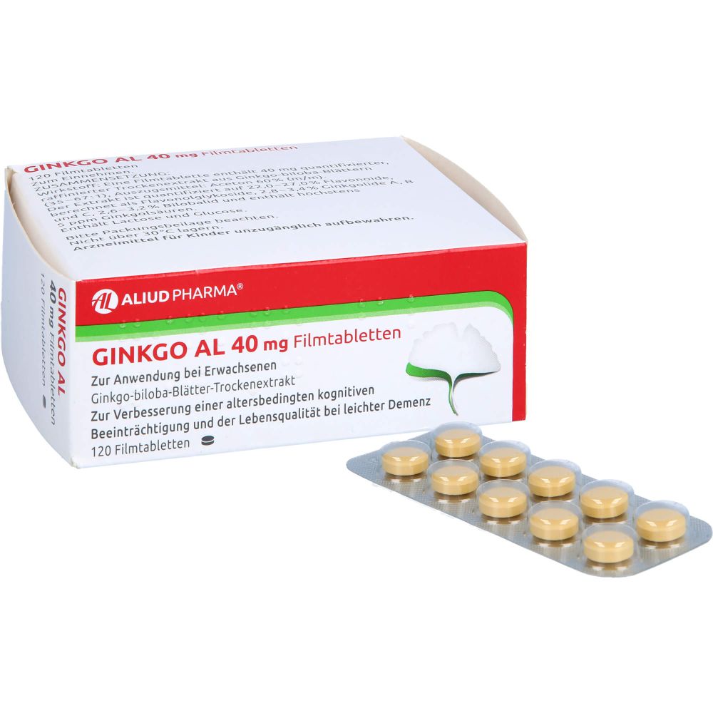 GINKGO AL 40 mg Filmtabletten