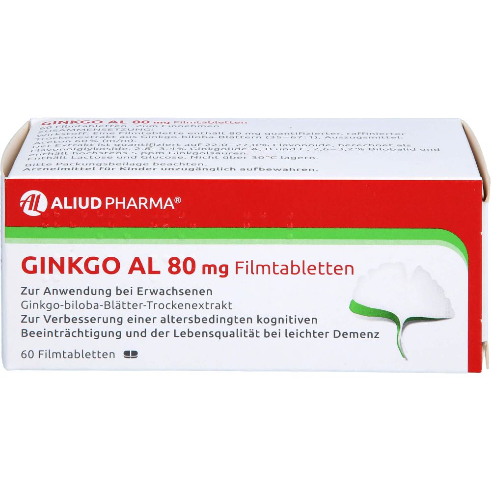 GINKGO AL 80 mg Filmtabletten