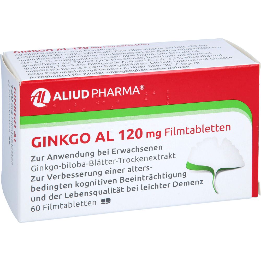 GINKGO AL 120 mg Filmtabletten