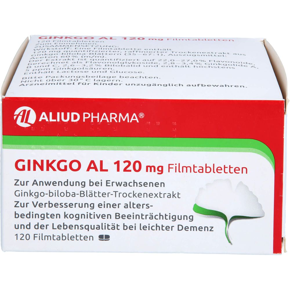 GINKGO AL 120 mg Filmtabletten