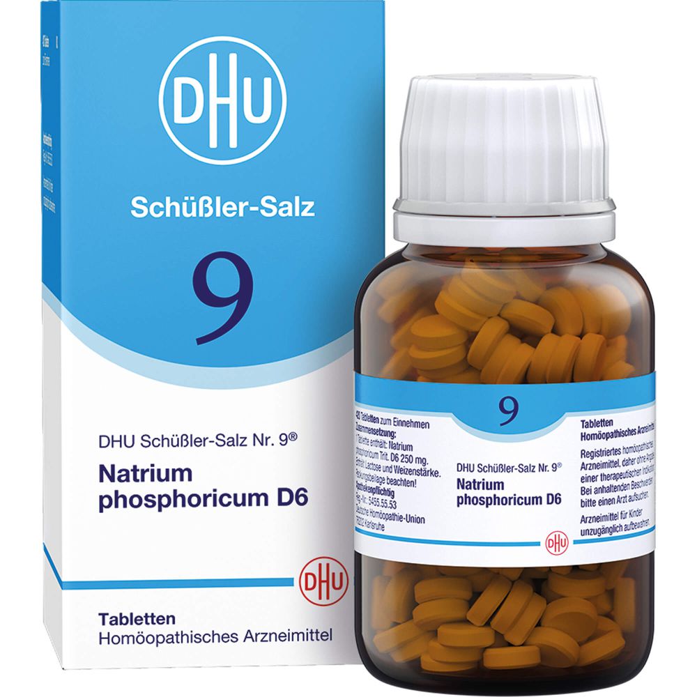 BIOCHEMIE DHU 9 Natrium phosphoricum D 6 Tabletten