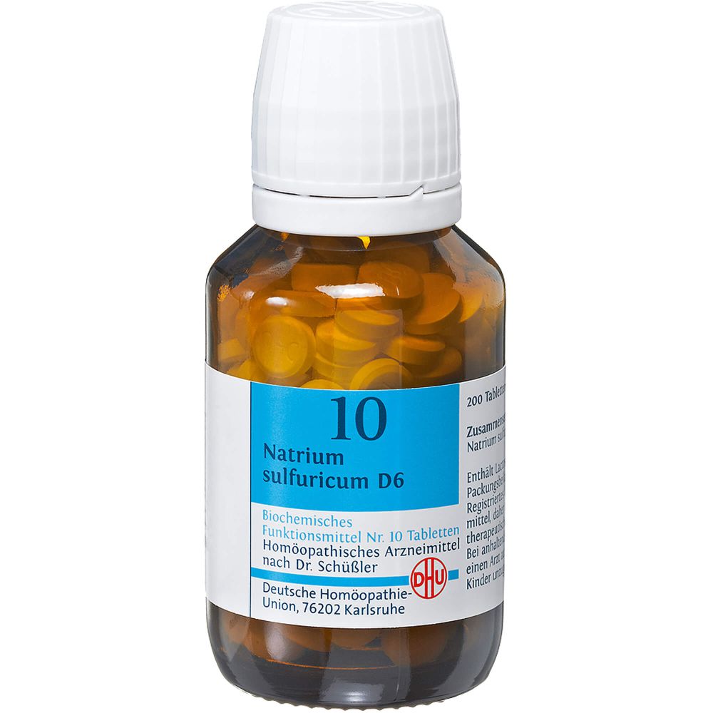 BIOCHEMIE DHU 10 Natrium sulfuricum D 6 Tabletten