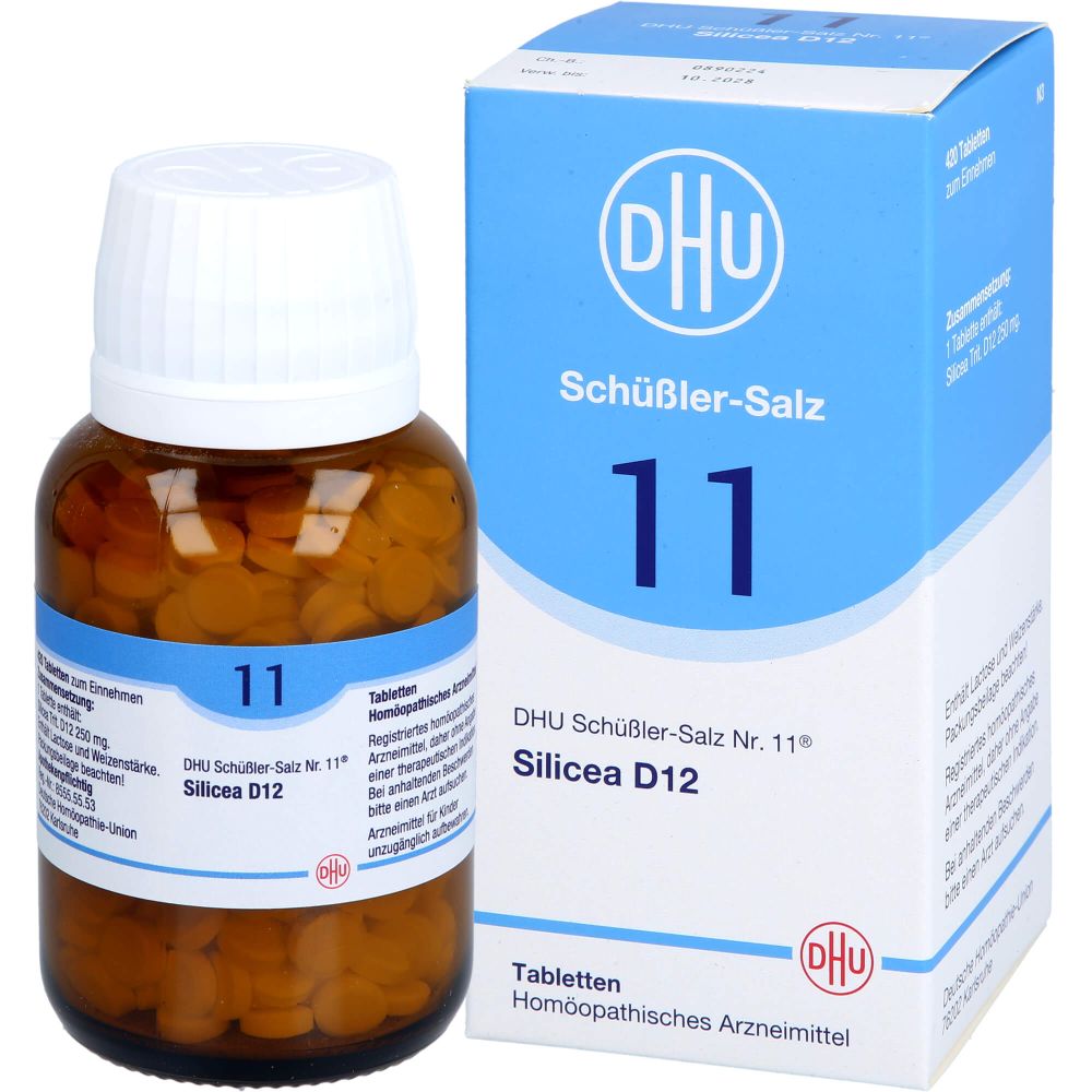 BIOCHEMIE DHU 11 Silicea D 12 Tabletten