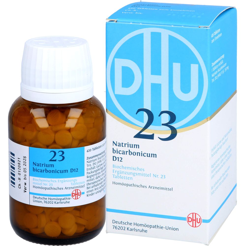 BIOCHEMIE DHU 23 Natrium bicarbonicum D 12 Tabl.