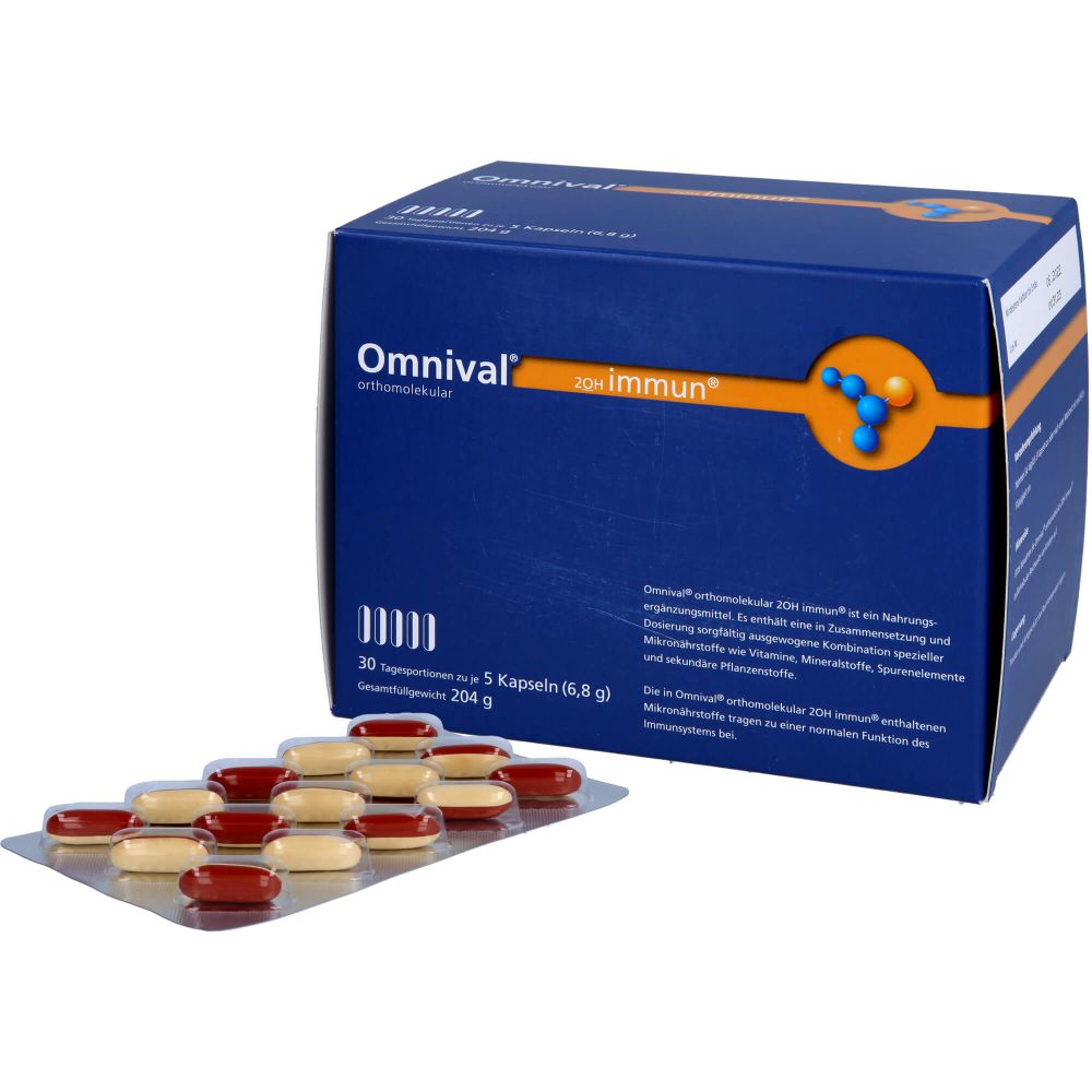 OMNIVAL orthomolekul.2OH immun 30 TP Kapseln