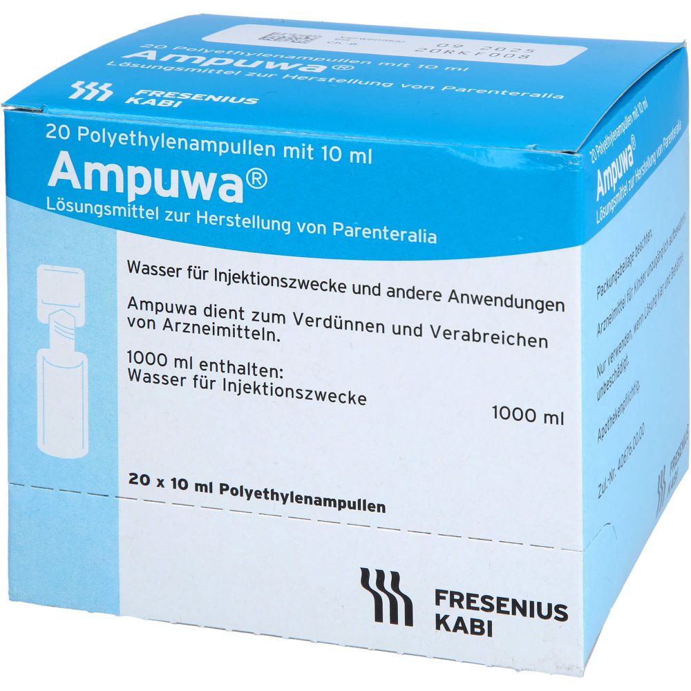 AMPUWA Plastikampullen Injektions-/Infusionslsg.