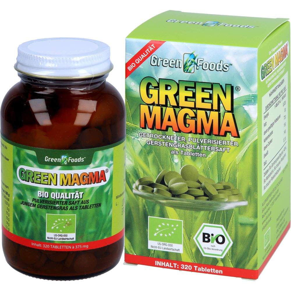 GREEN MAGMA Gerstengrasextrakt Tabletten