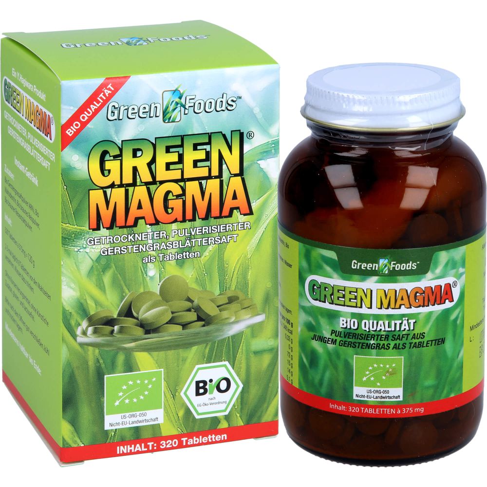 GREEN MAGMA Gerstengrasextrakt Tabletten