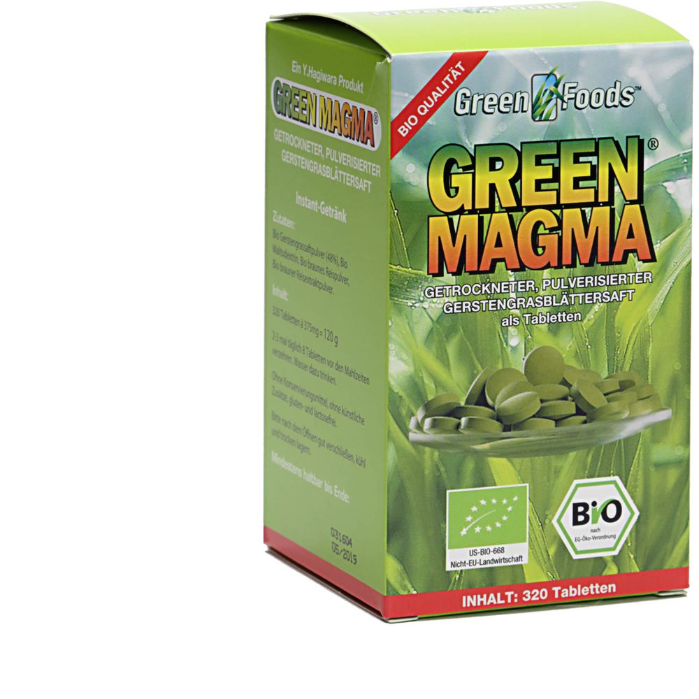 GREEN MAGMA Gerstengrasextrakt Tabletten