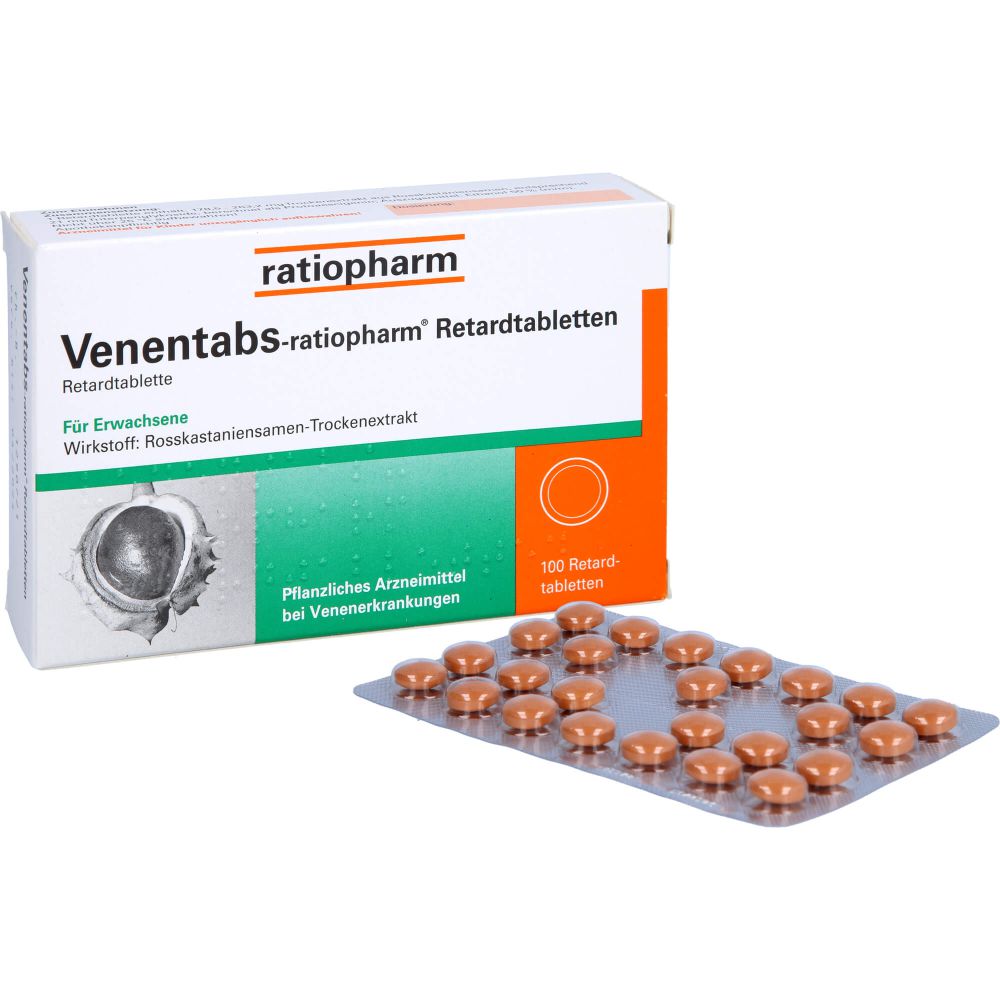 Venentabs-ratiopharm Retardtabletten 100 St