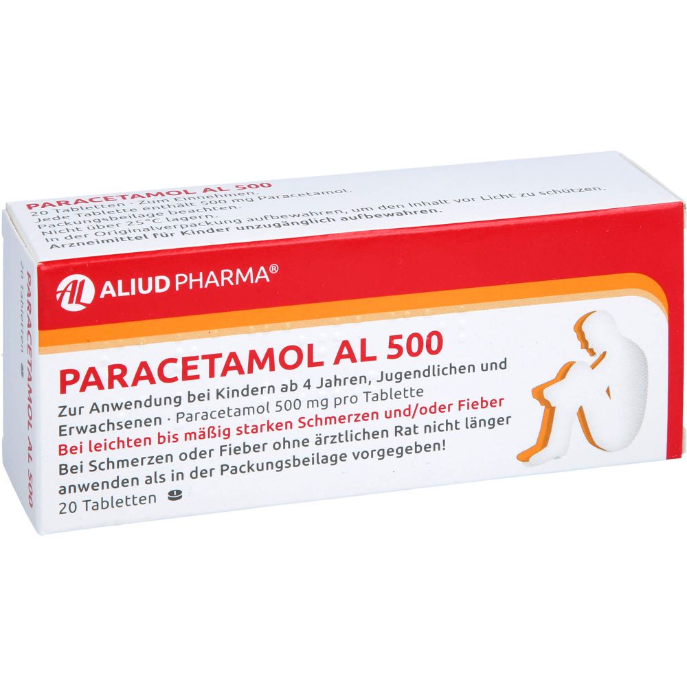 PARACETAMOL AL 500 Tabletten
