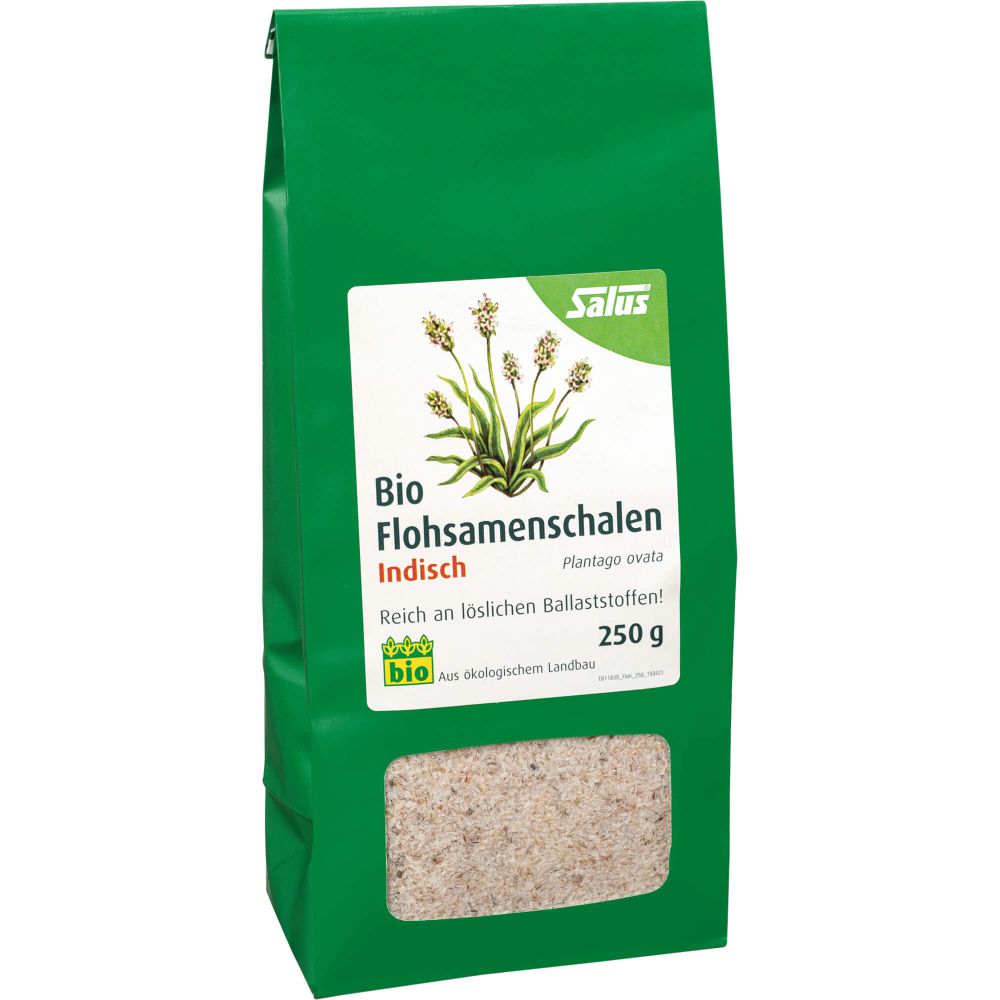 FLOHSAMENSCHALEN indisch Bio Plantago ovata Salus