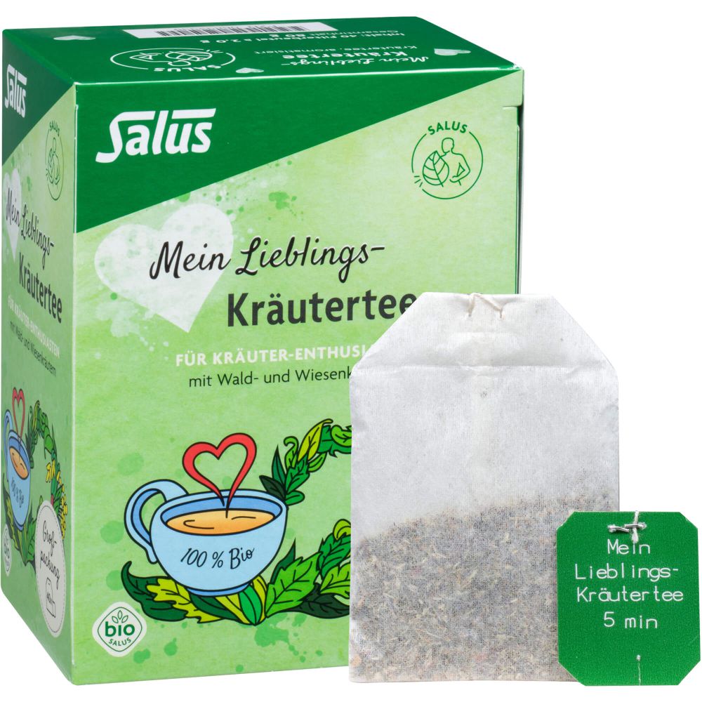 MEIN LIEBLINGS-Kräuter-Tee Bio Salus Filterbeutel