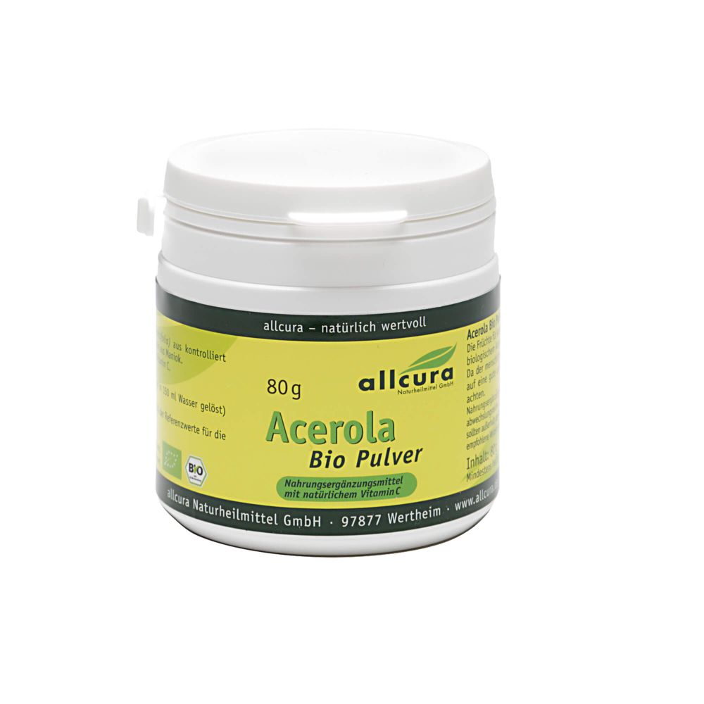 Acerola Bio Pulver 80 g