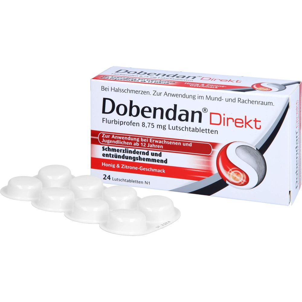 DOBENDAN Direkt Flurbiprofen 8,75 mg Lutschtabl.