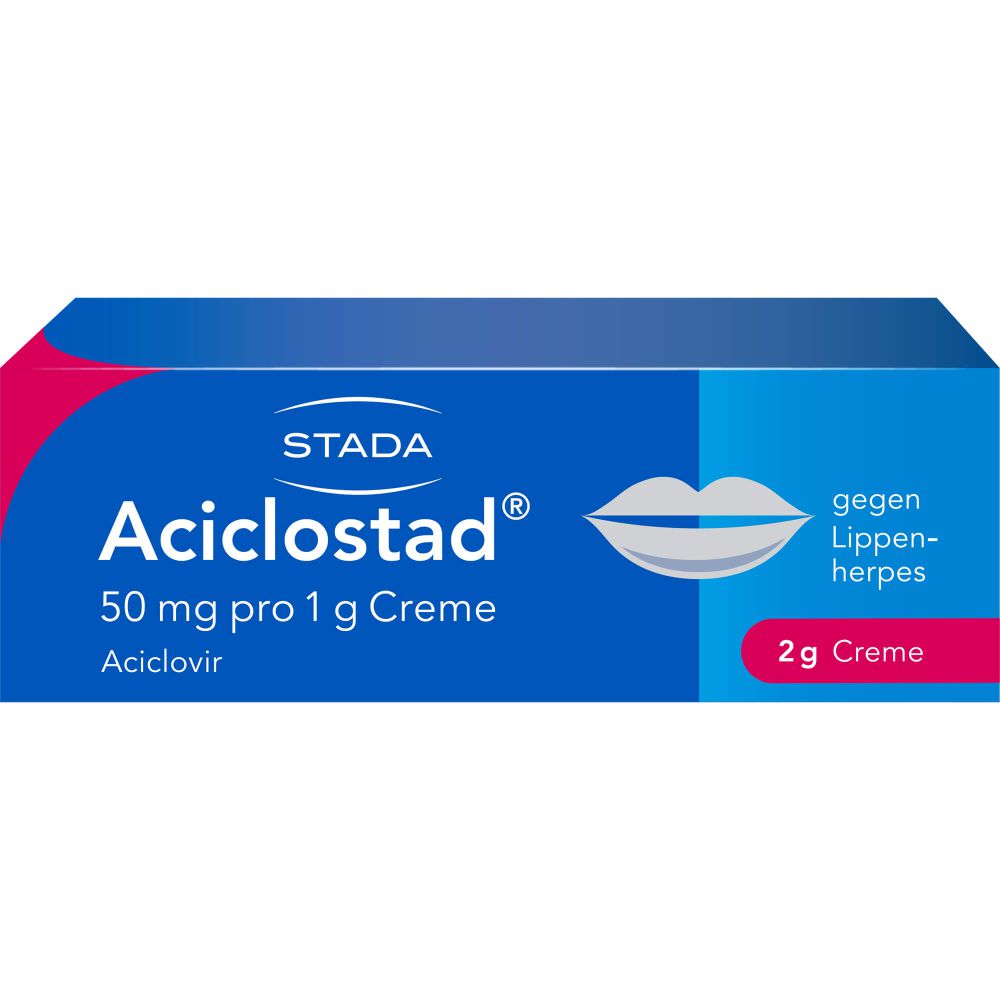 ACICLOSTAD Creme gegen Lippenherpes