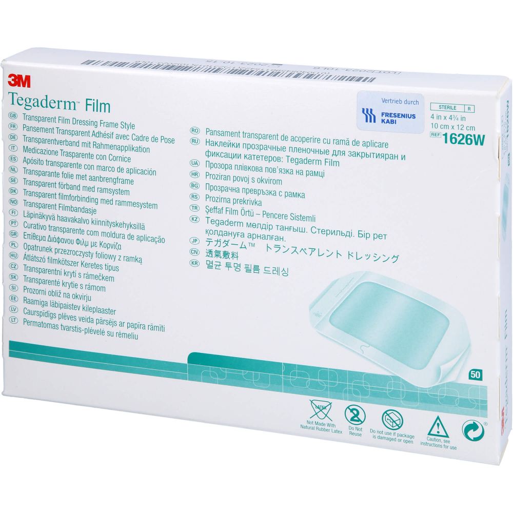 Tegaderm Film 10x12 cm 1626W 50 St 50 St