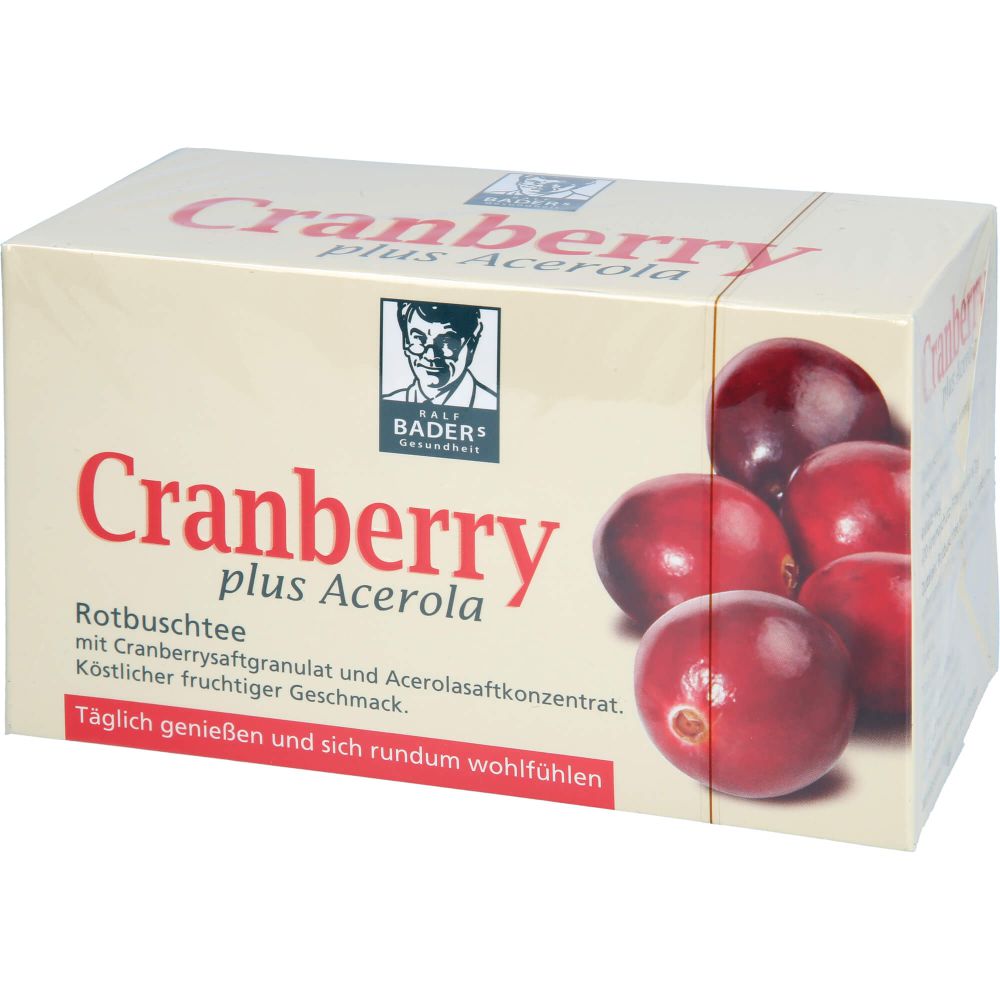 CRANBERRY ACEROLA Baders Filterbeutel