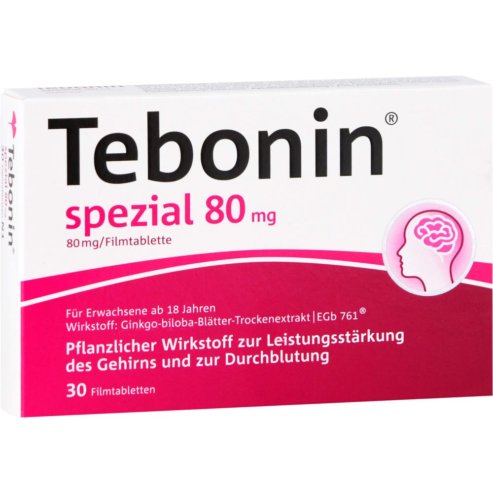 TEBONIN spezial 80 mg Filmtabletten