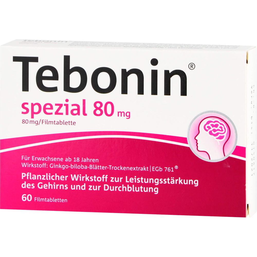 Tebonin spezial 80 mg Filmtabletten 60 St