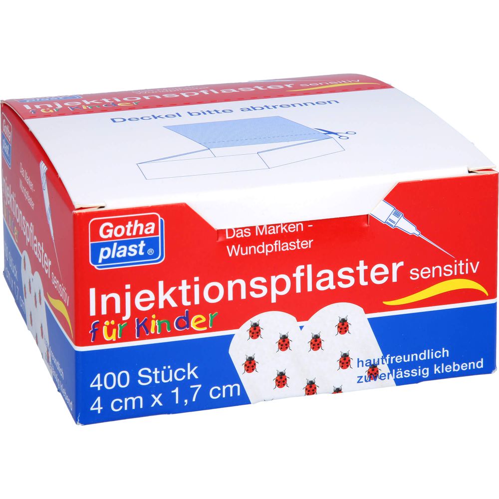 GOTHAPLAST Injektionspfl.Kinder Käfer 1,7x4 cm