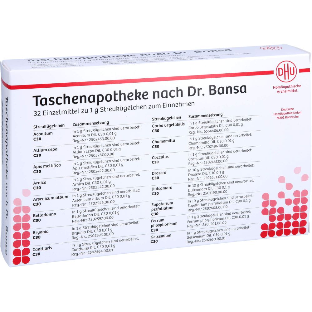 DHU Taschenapotheke Dr.Bansa