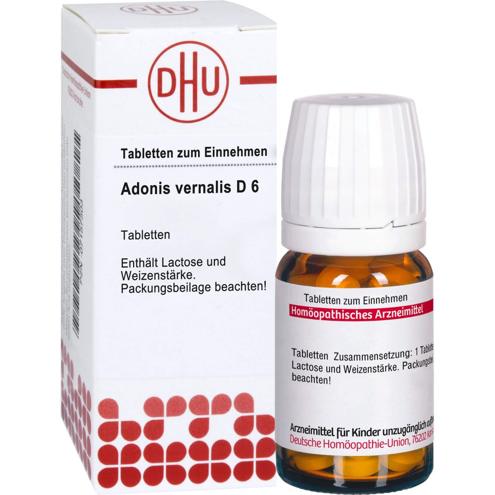 Adonis Vernalis D 6 Tabletten 80 St