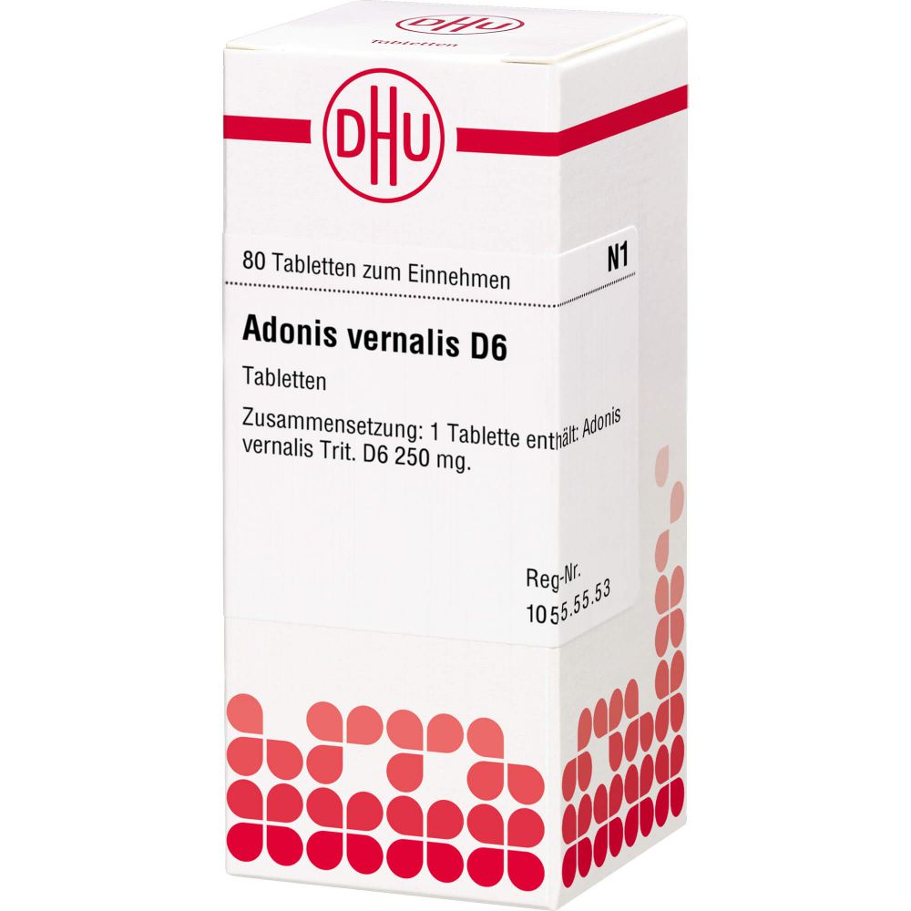 Adonis Vernalis D 6 Tabletten 80 St