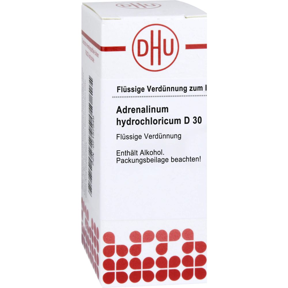 ADRENALINUM HYDROCHLORICUM D 30 Dilution