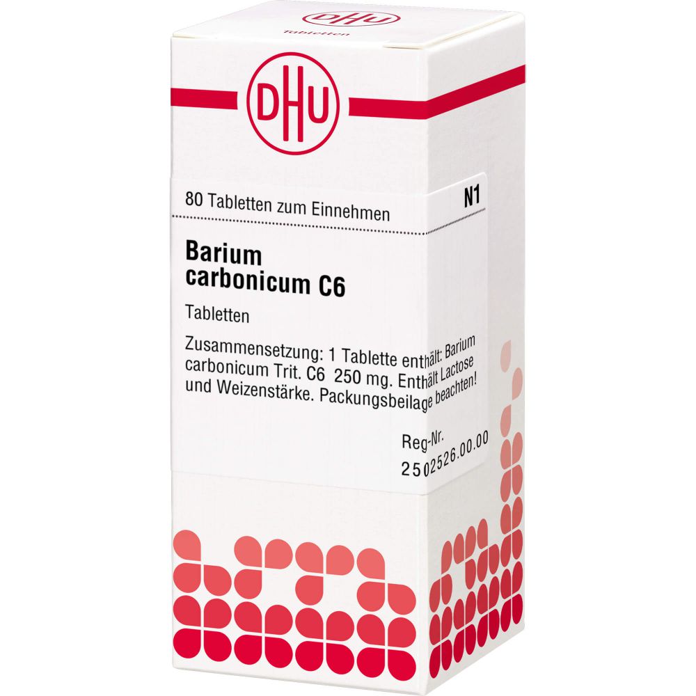 BARIUM CARBONICUM C 6 Tabletten