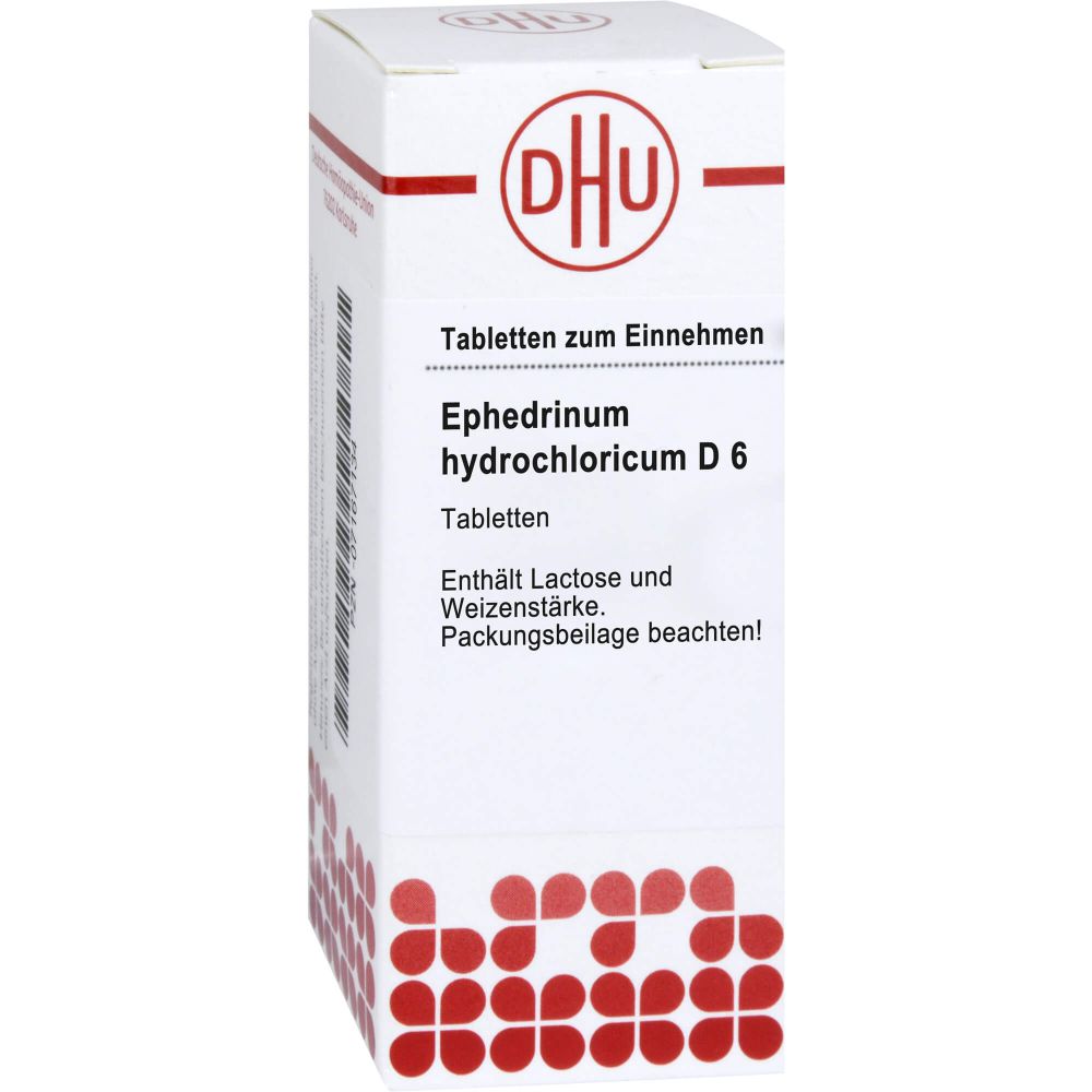 EPHEDRINUM hydrochloricum D 6 Tablete