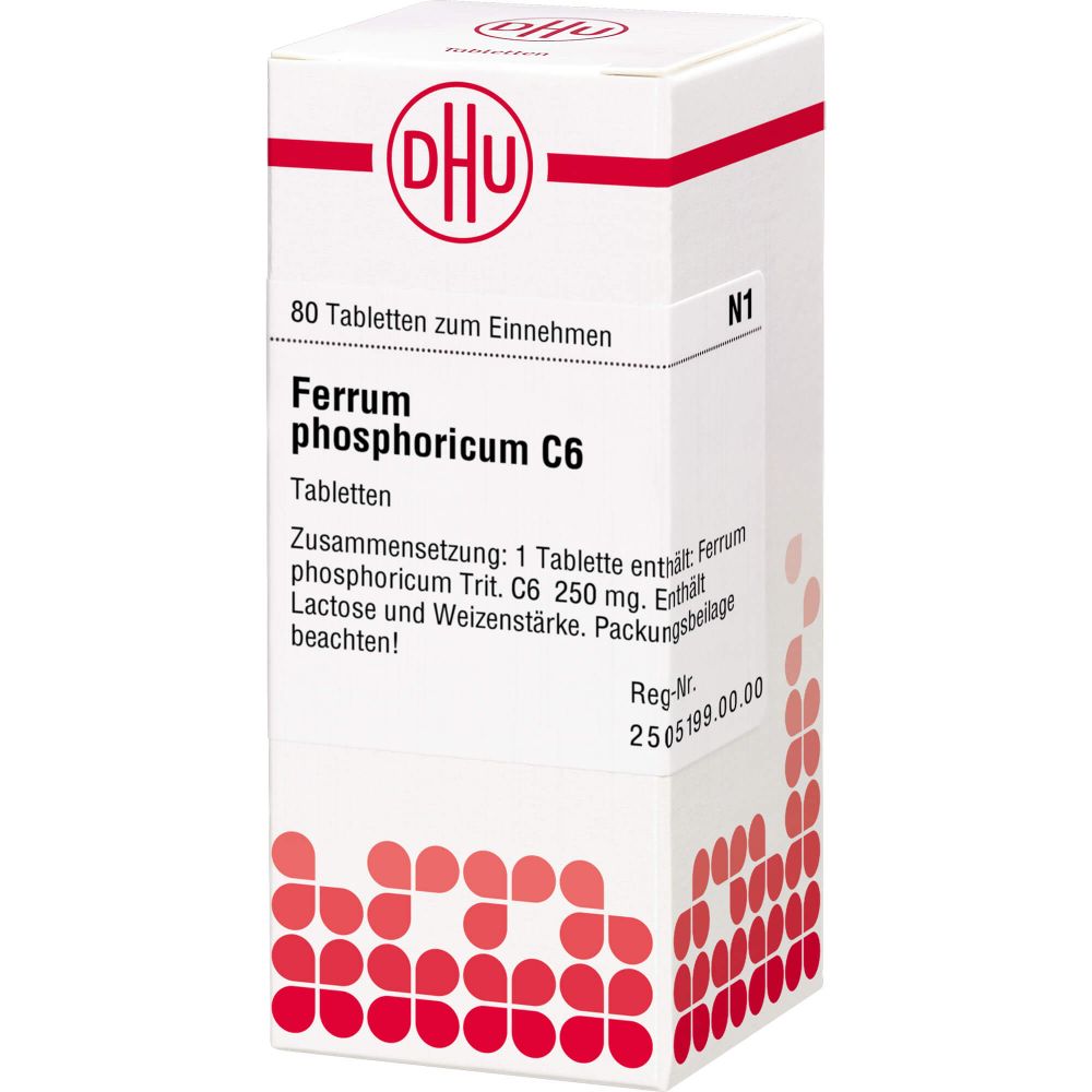 Ferrum Phosphoricum C 6 Tabletten 80 St 80 St