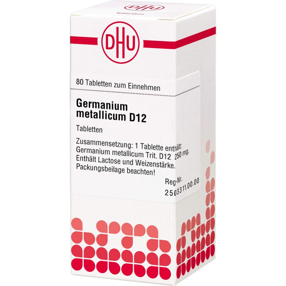 Germanium Metallicum D 12 Tabletten 80 St