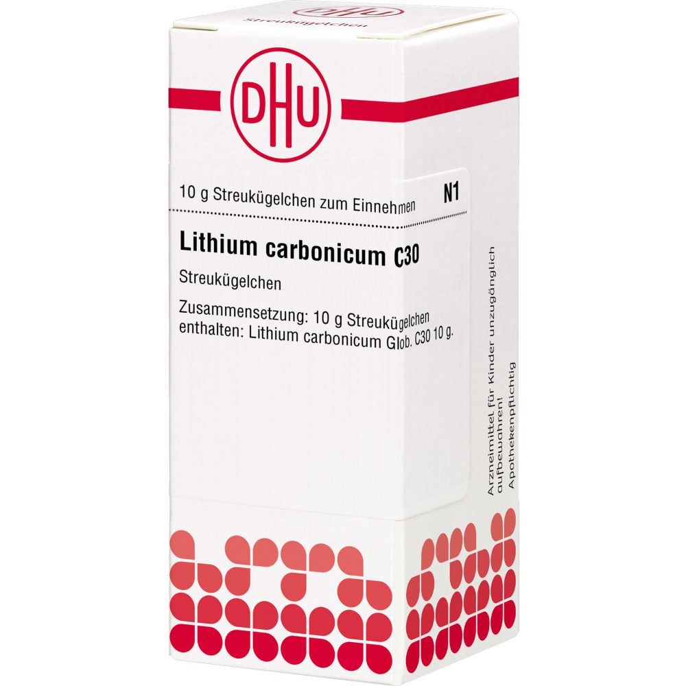 Lithium Carbonicum C 30 Globuli 10 g