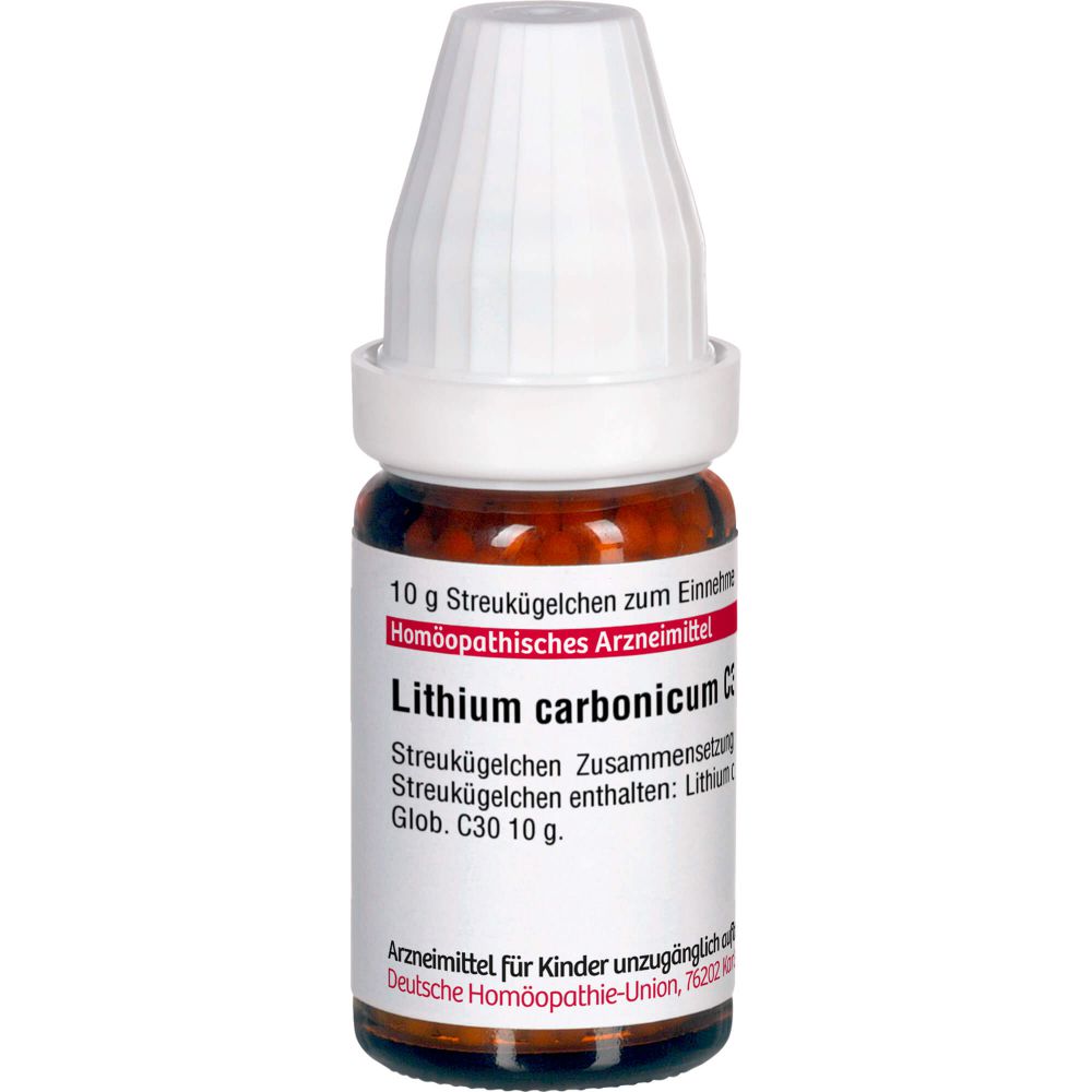 LITHIUM CARBONICUM C 30 Globuli