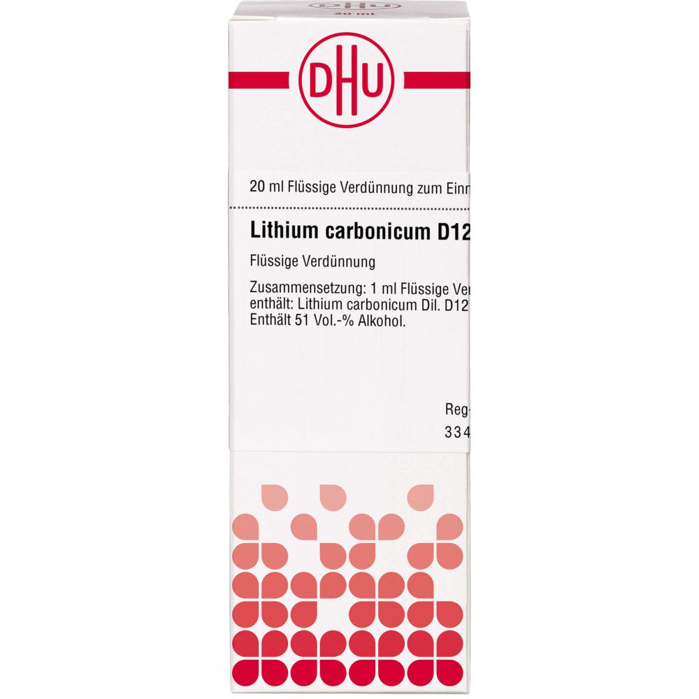 Lithium Carbonicum D 12 Dilution 20 ml 20 ml