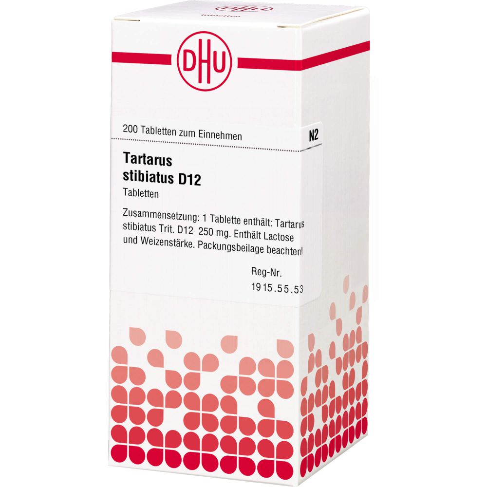 TARTARUS STIBIATUS D 12 Tabletten