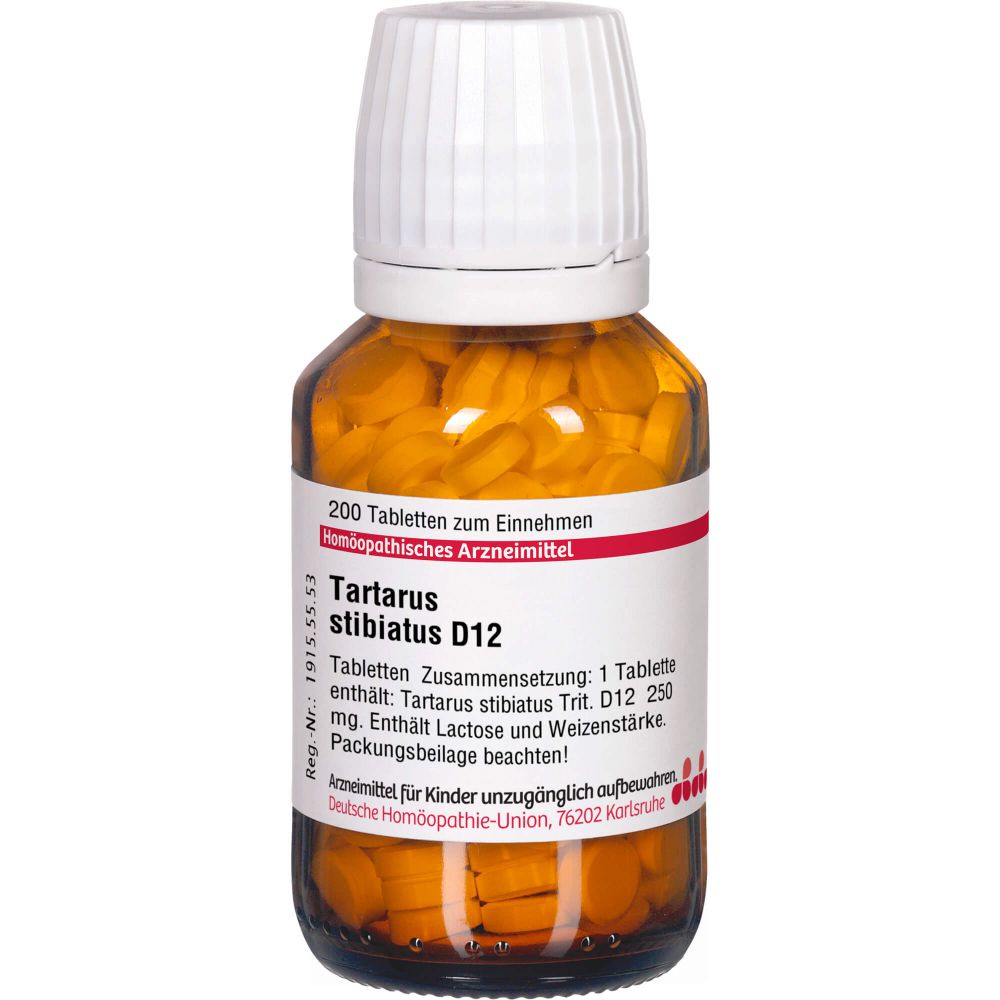 TARTARUS STIBIATUS D 12 Tabletten