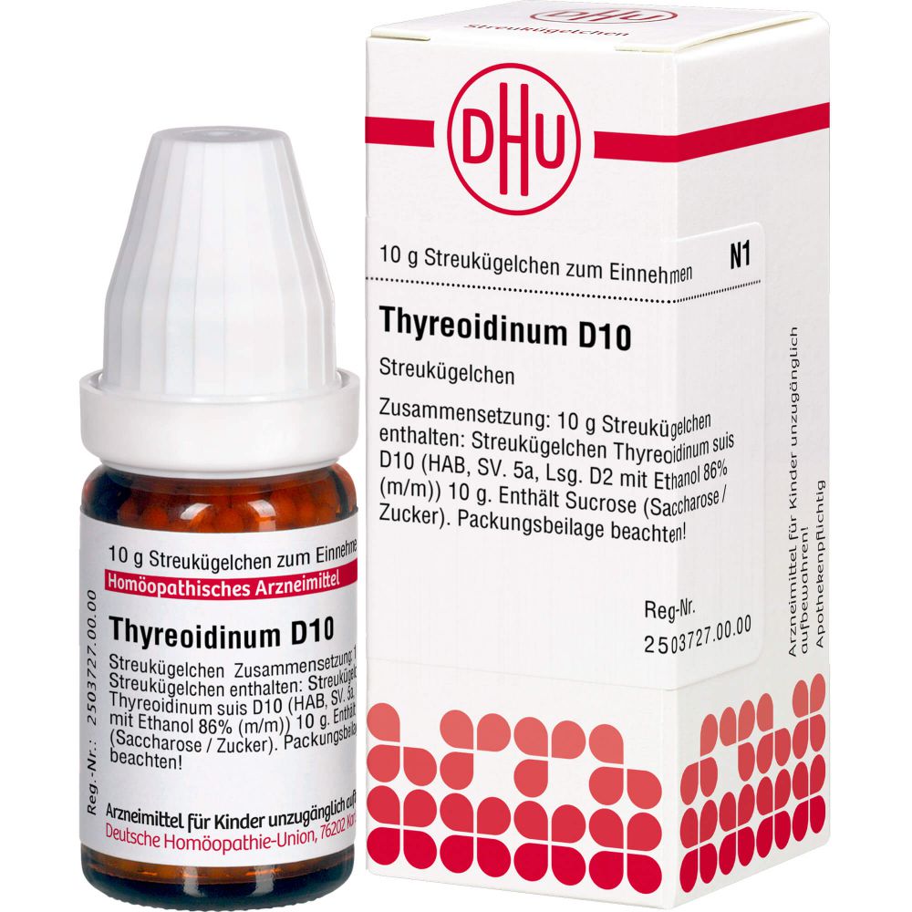 THYREOIDINUM D 10 Globuli