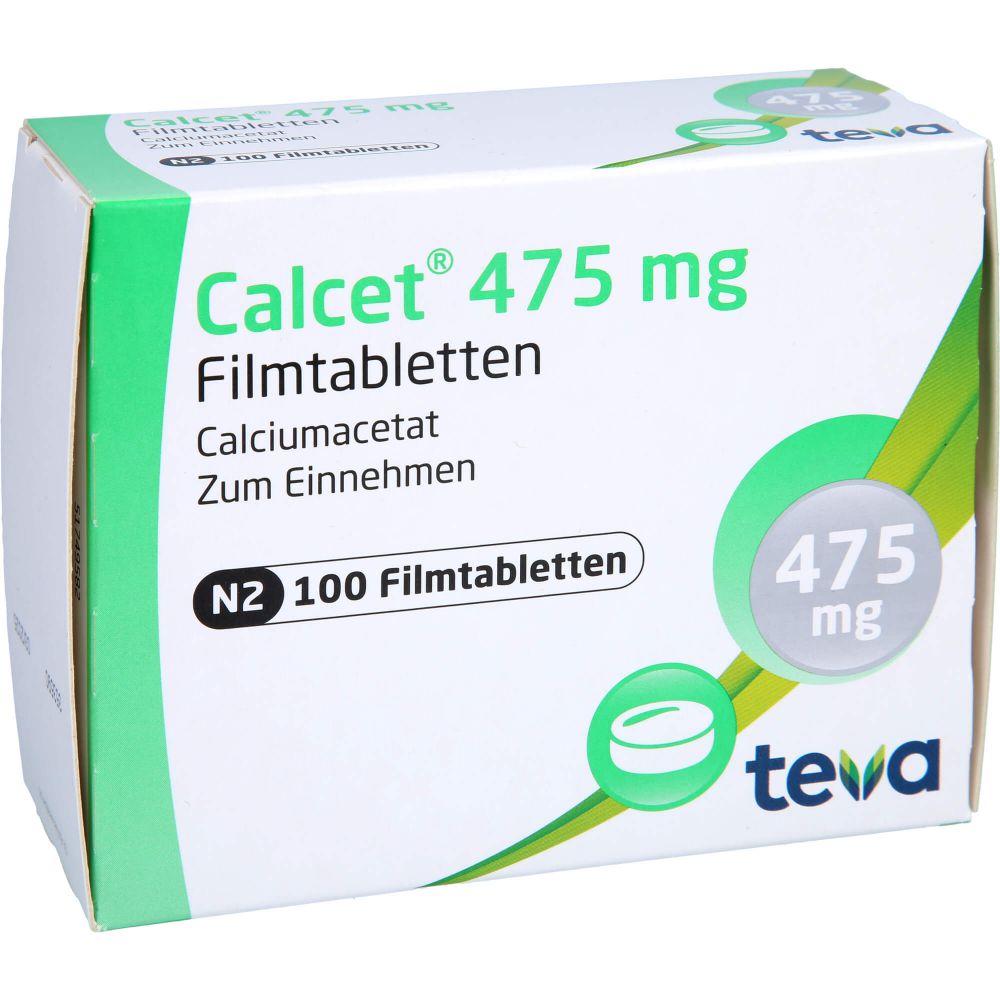 CALCET 475 mg Filmtabletten