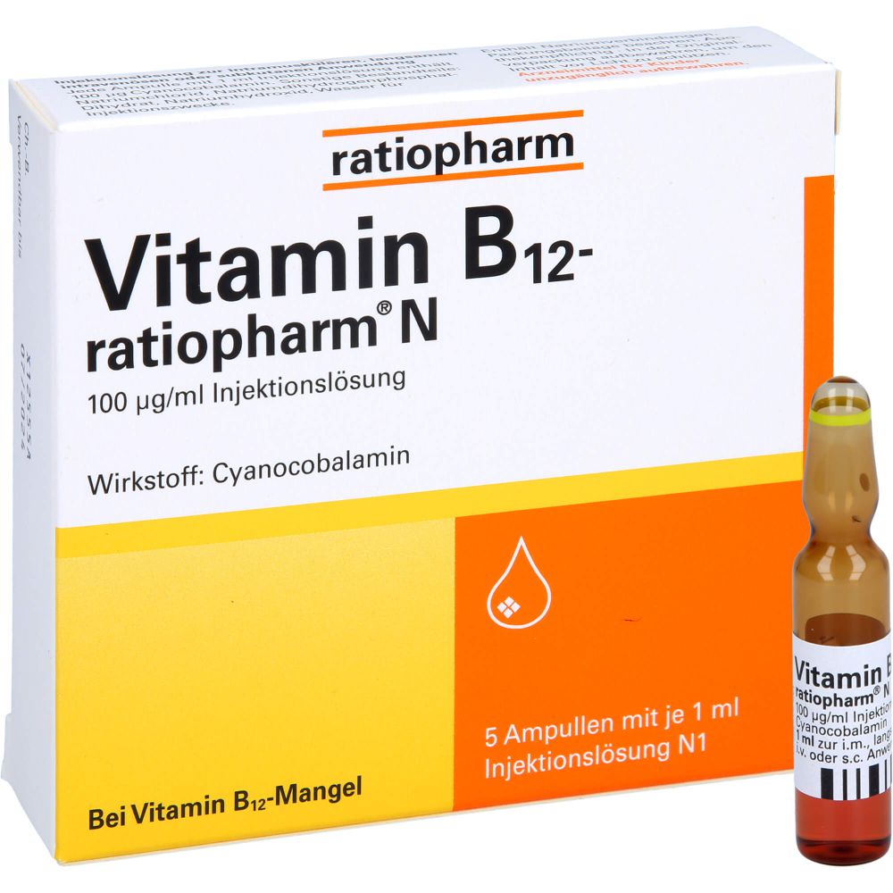 VITAMIN B12-RATIOPHARM N Ampullen