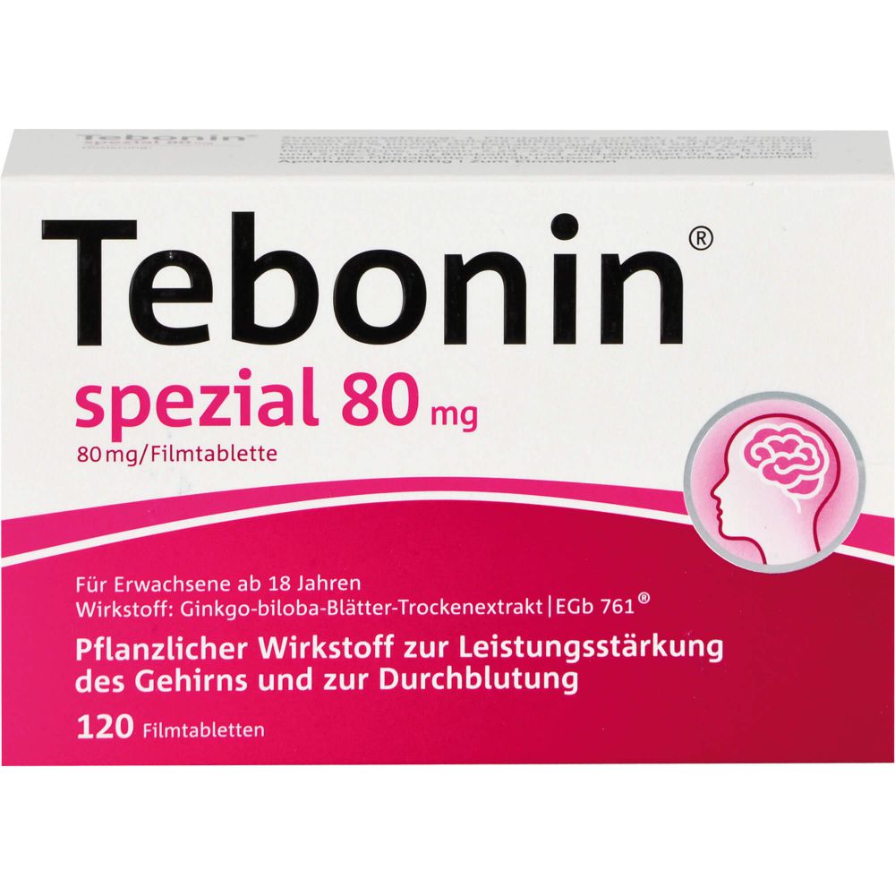 TEBONIN spezial 80 mg Filmtabletten