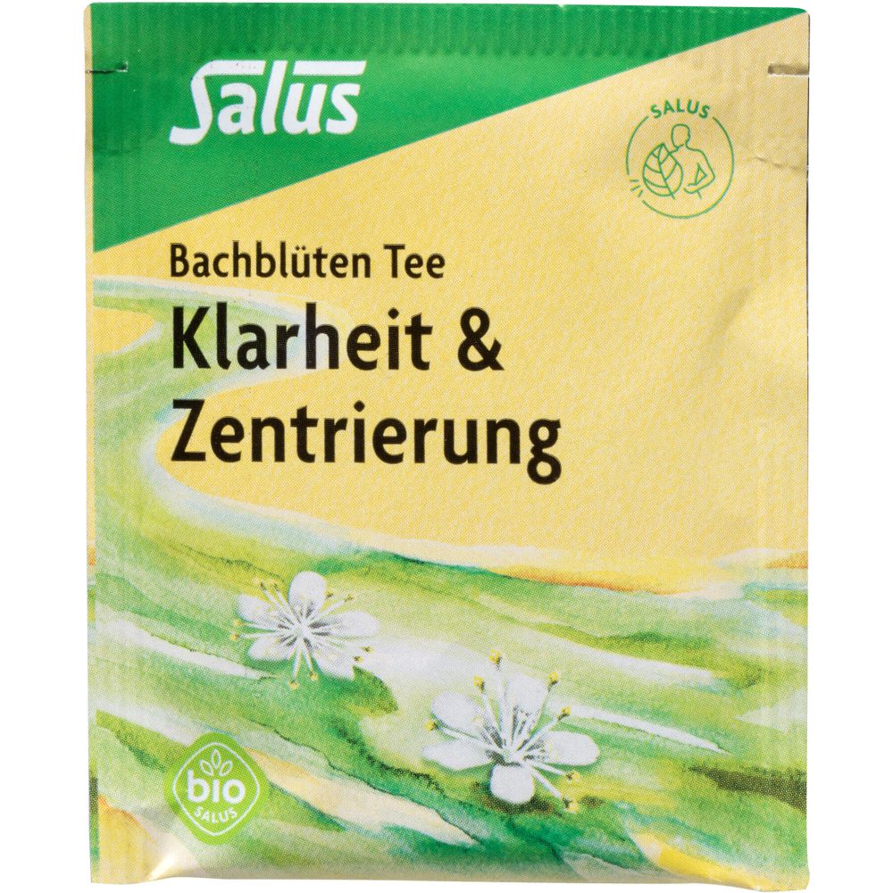 BACHBLÜTEN TEE Klarheit&Zentrierung Bio Salus Fbtl