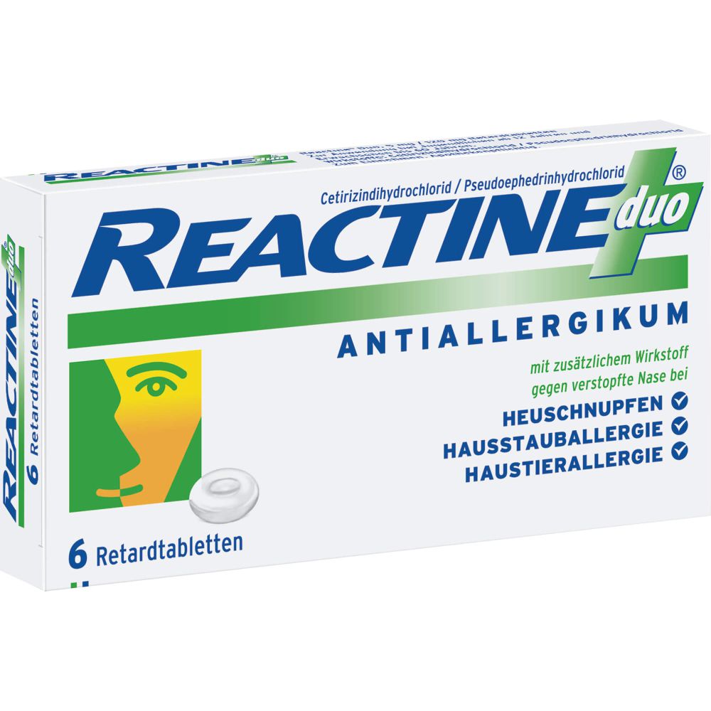 REACTINE duo Retardtabletten