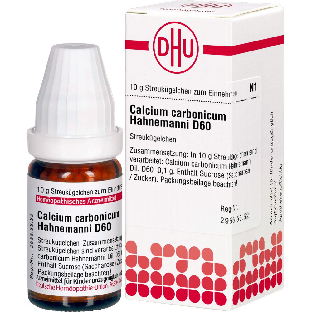 Calcium Carbonicum Hahnemanni D 60 Globuli 10 g